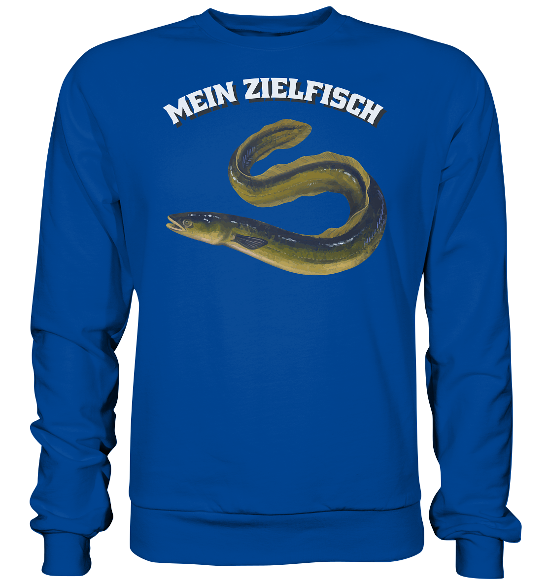 Mein Zielfisch Aal - Basic Sweatshirt
