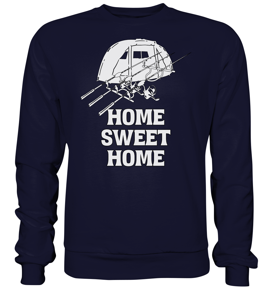 HOME SWEET HOME - Karpfenangeln - Basic Sweatshirt