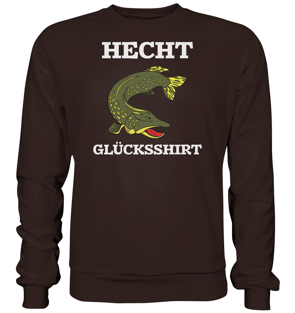 Hecht Glücksshirt - Basic Sweatshirt