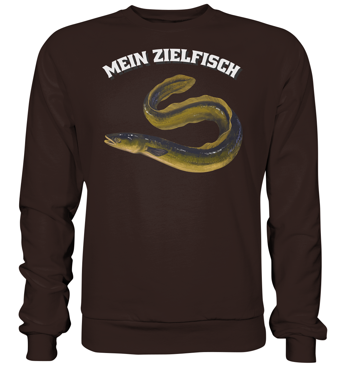 Mein Zielfisch Aal - Basic Sweatshirt
