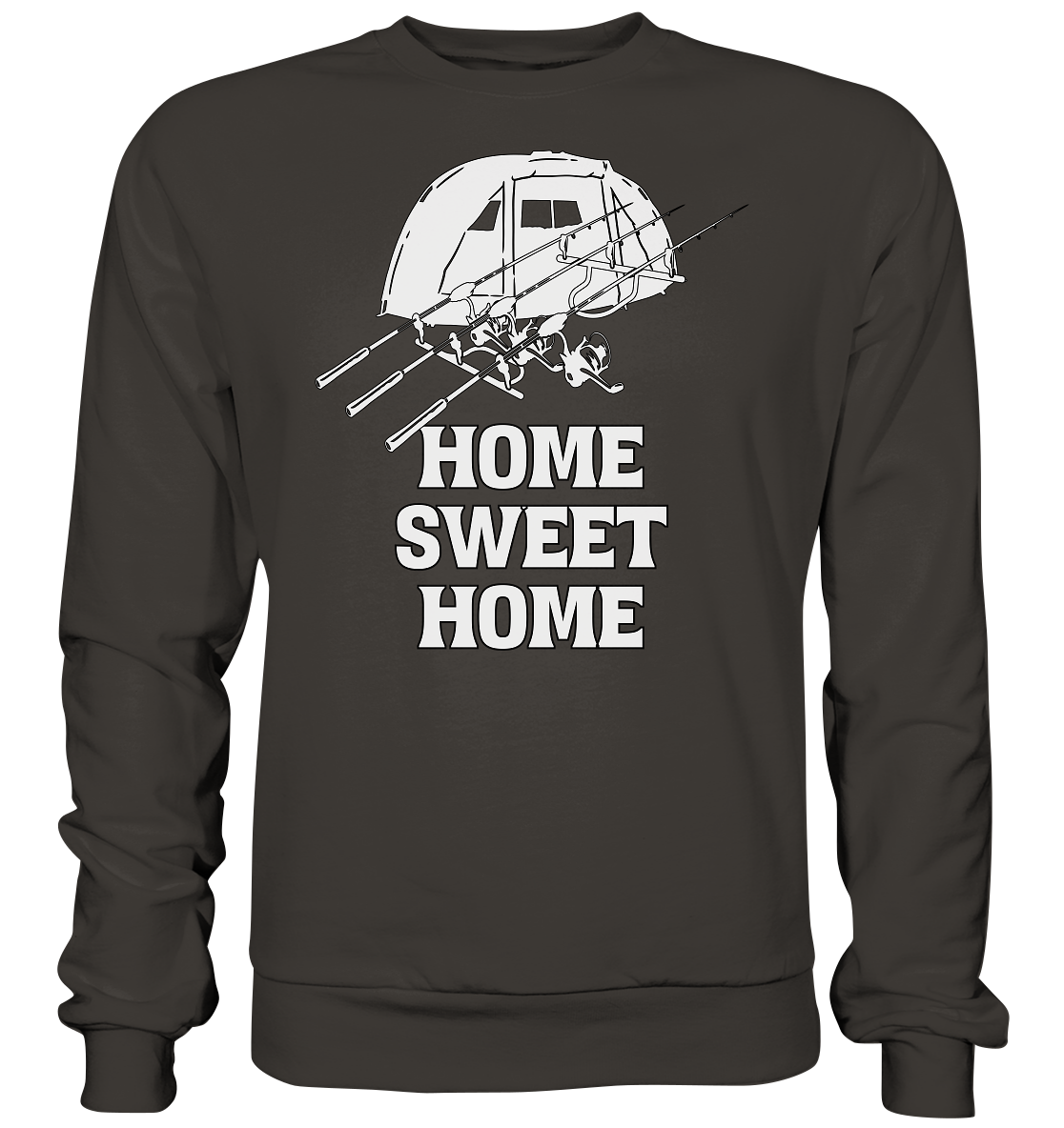 HOME SWEET HOME - Karpfenangeln - Basic Sweatshirt