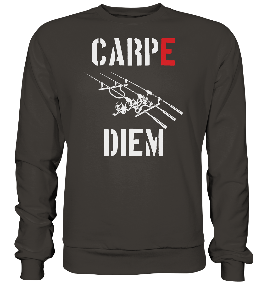CARPE DIEM - Karpfenangler Karpfen Carp - Basic Sweatshirt