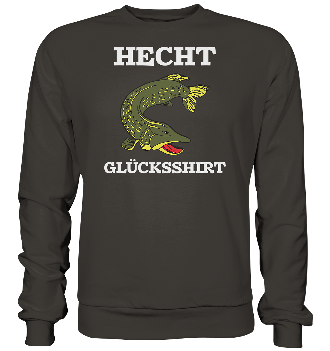 Hecht Glücksshirt - Basic Sweatshirt