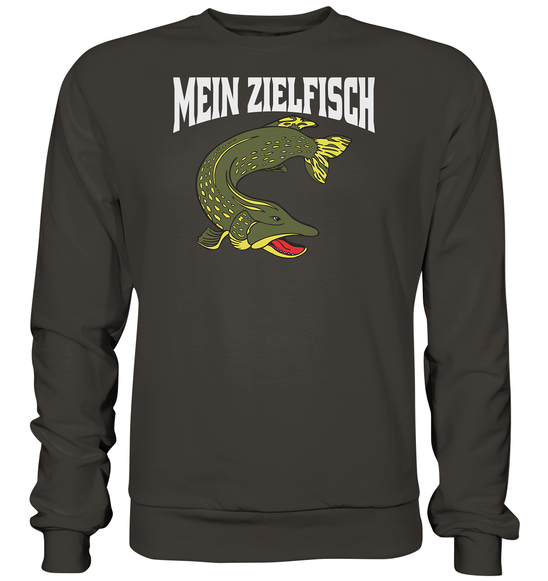 Mein Zielfisch Hecht - Basic Sweatshirt