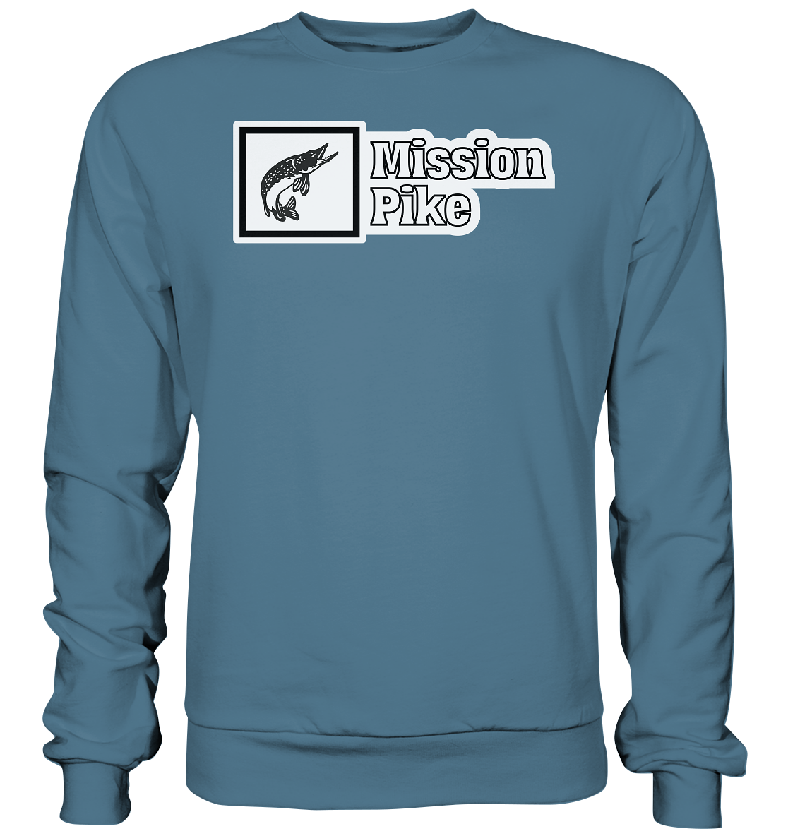 Mission Pike - Hecht Raubfisch - Basic Sweatshirt