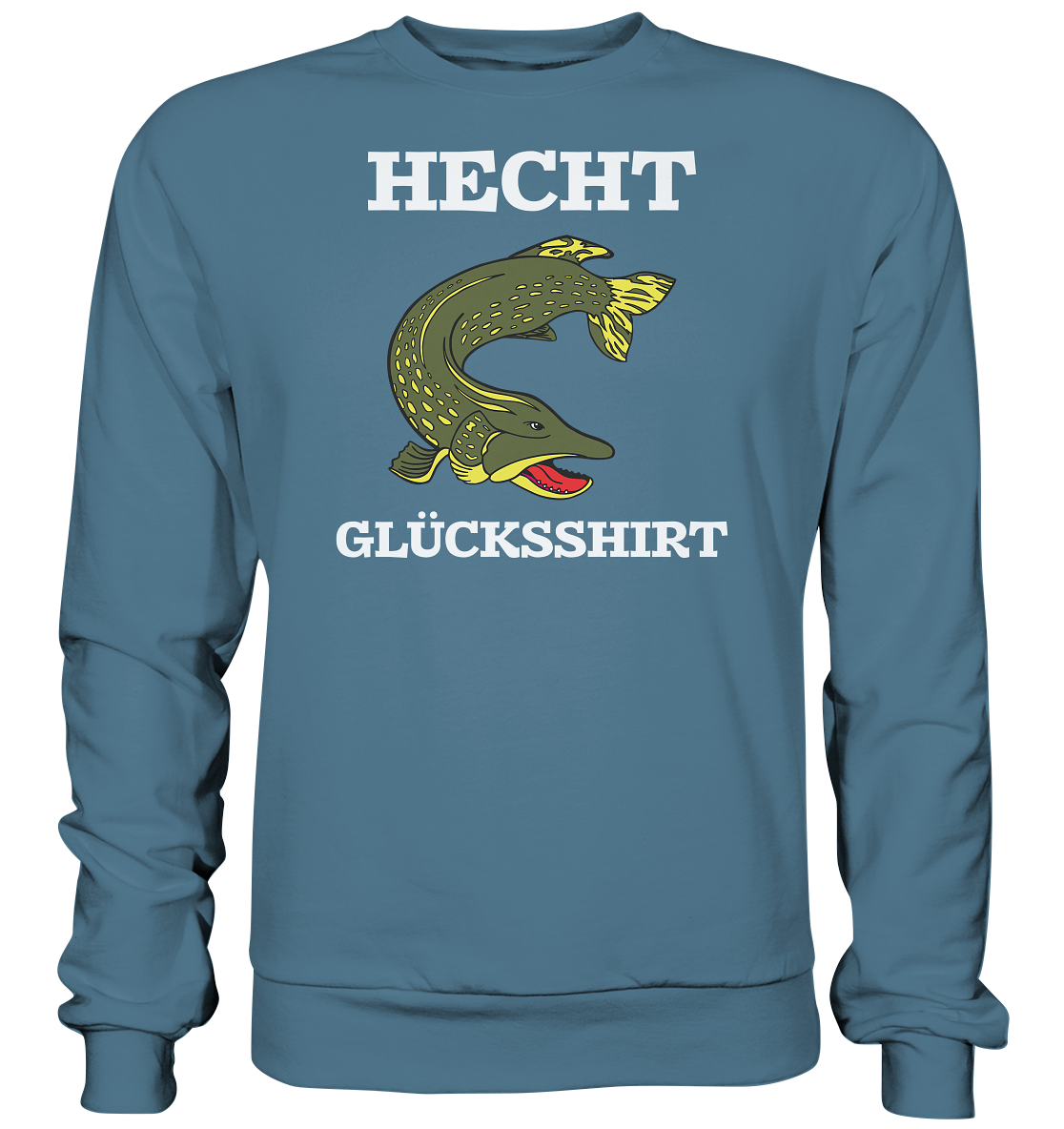 Hecht Glücksshirt - Basic Sweatshirt