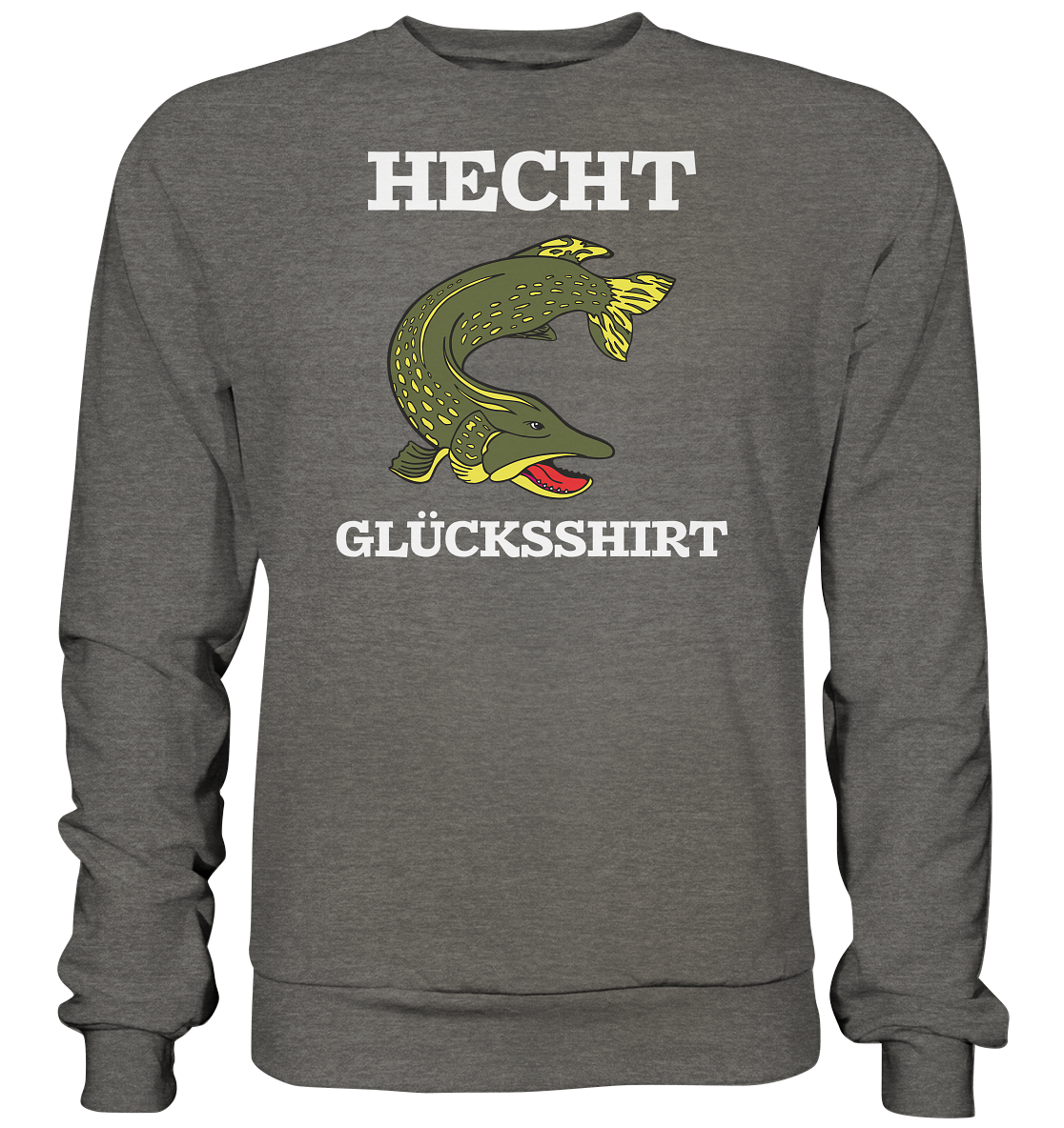Hecht Glücksshirt - Basic Sweatshirt
