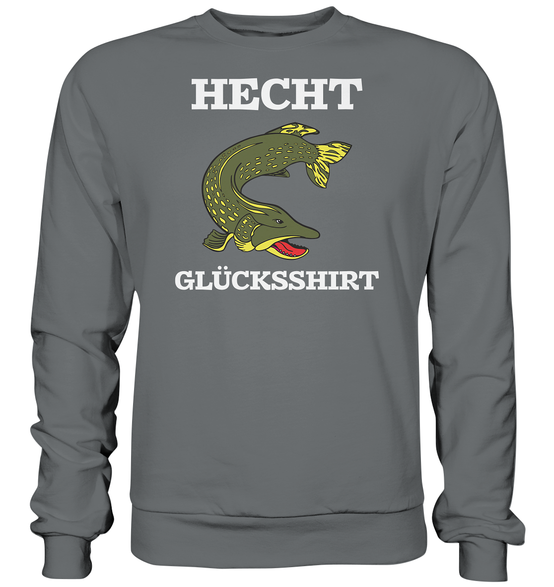 Hecht Glücksshirt - Basic Sweatshirt