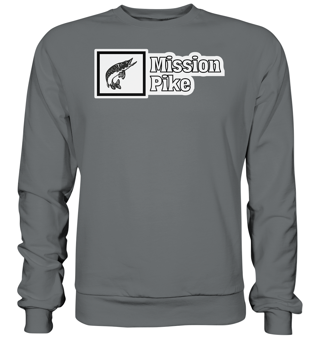 Mission Pike - Hecht Raubfisch - Basic Sweatshirt