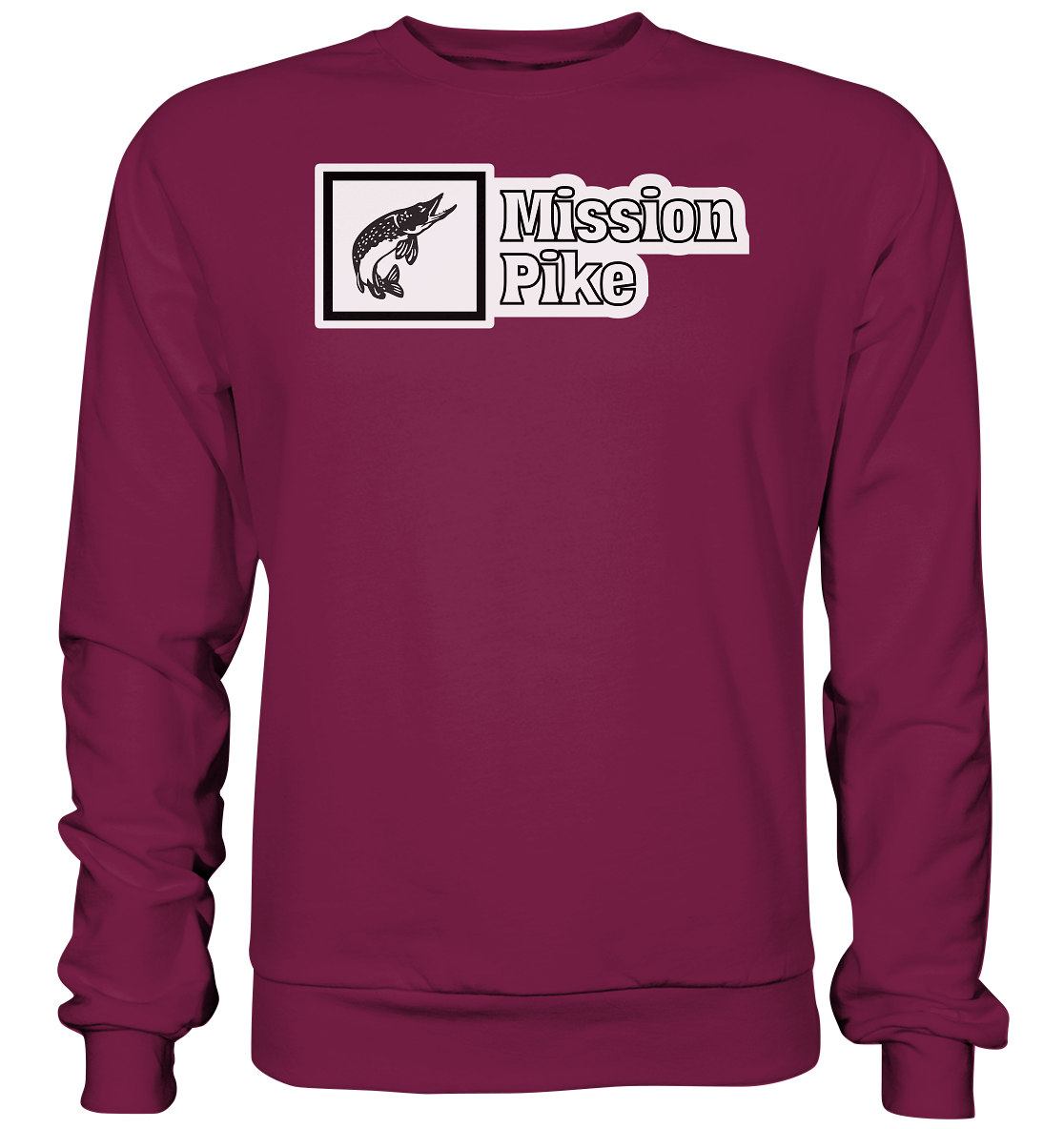 Mission Pike - Hecht Raubfisch - Basic Sweatshirt