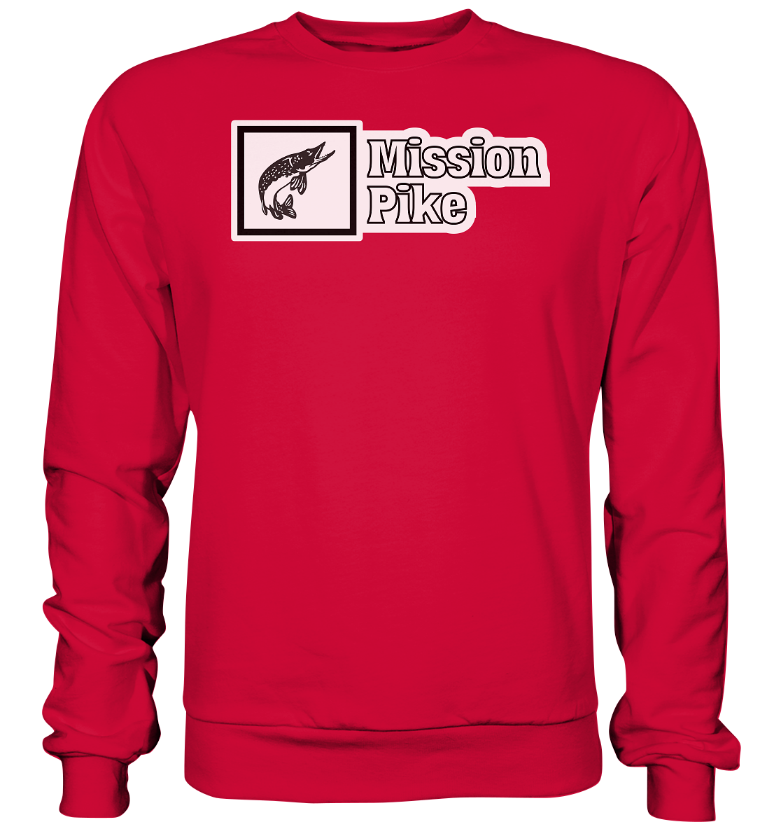 Mission Pike - Hecht Raubfisch - Basic Sweatshirt