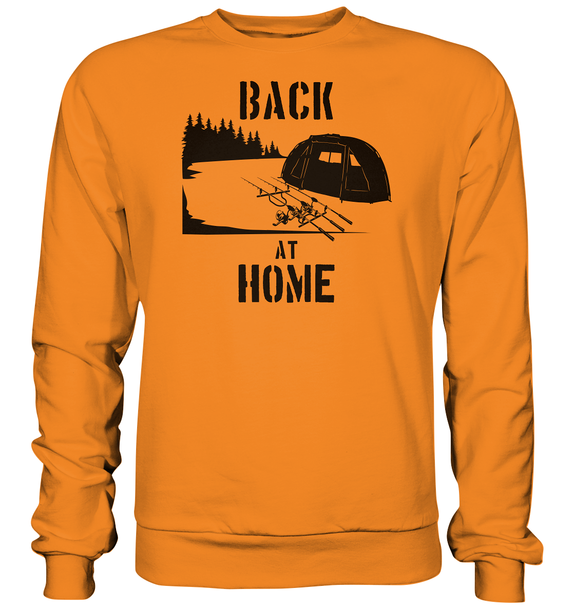 Back at Home - Karpfenangeln - Basic Sweatshirt
