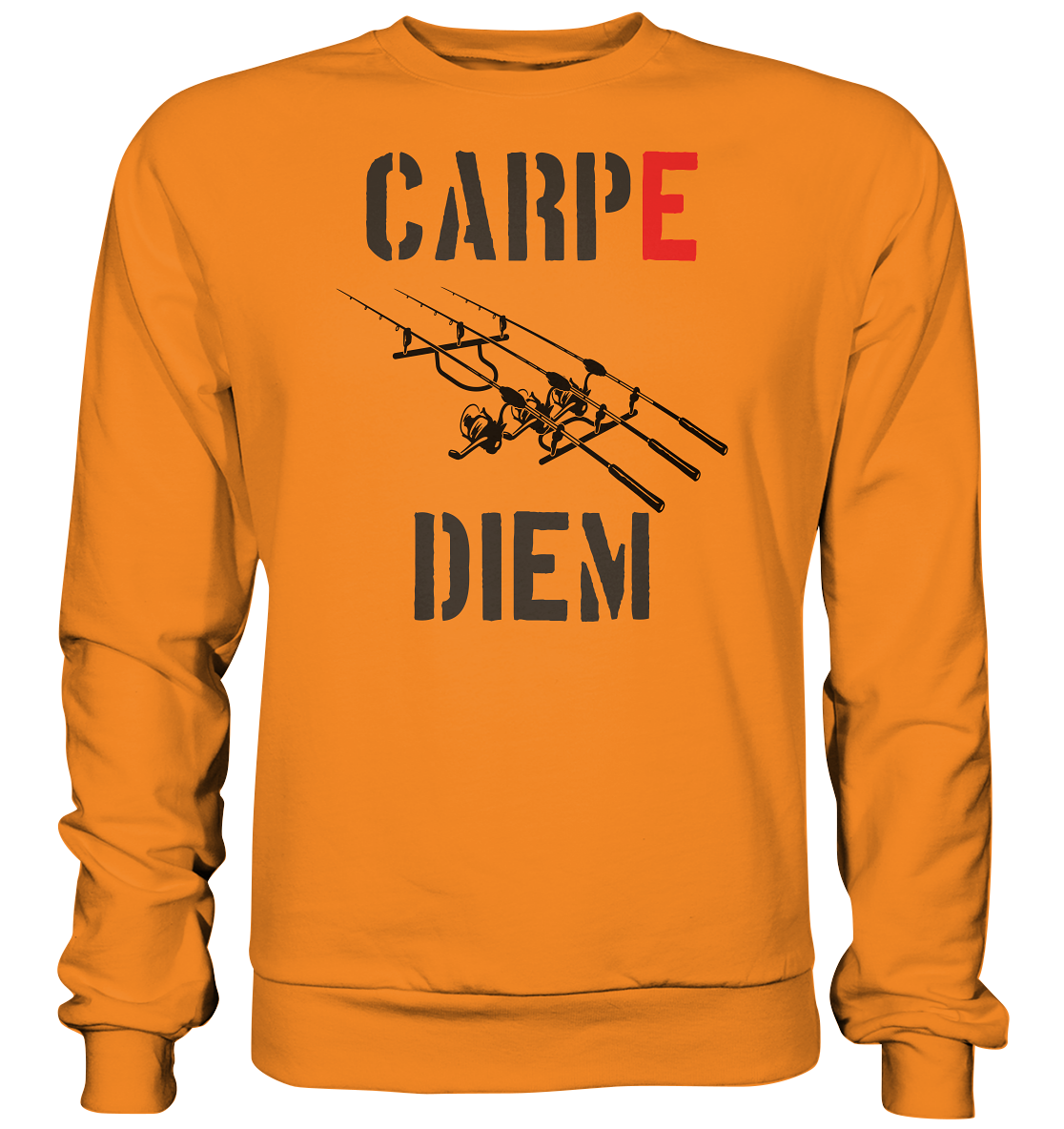 CARPE DIEM - Karpfenangler Karpfen Carp - Basic Sweatshirt