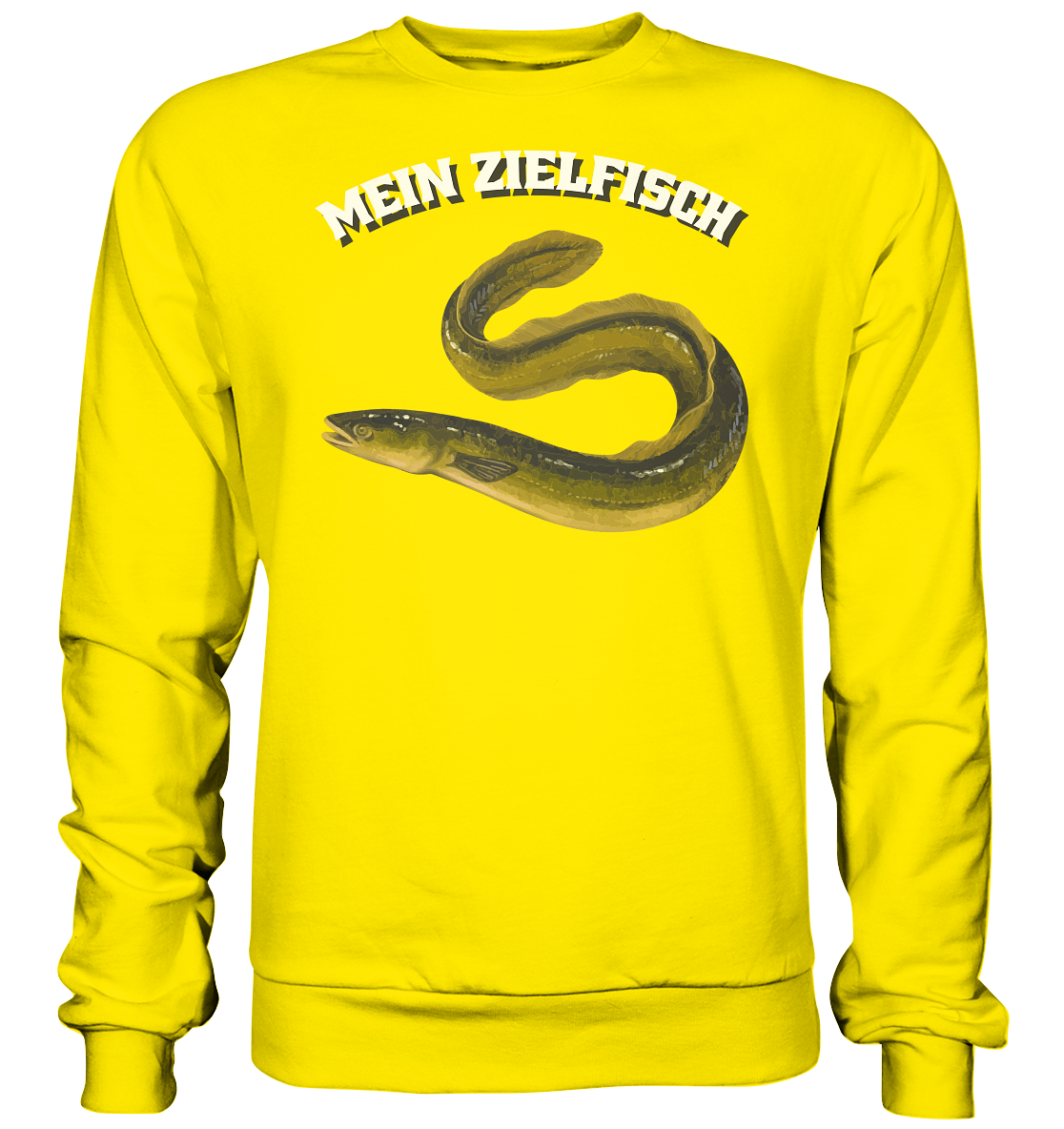 Mein Zielfisch Aal - Basic Sweatshirt