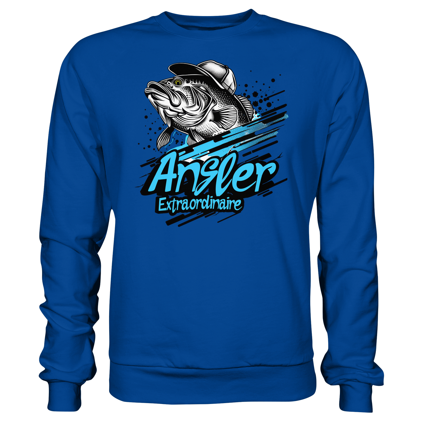 Angler Extraordinaire Sweatshirt – Barsch Bass Angler Fishing Geschenk