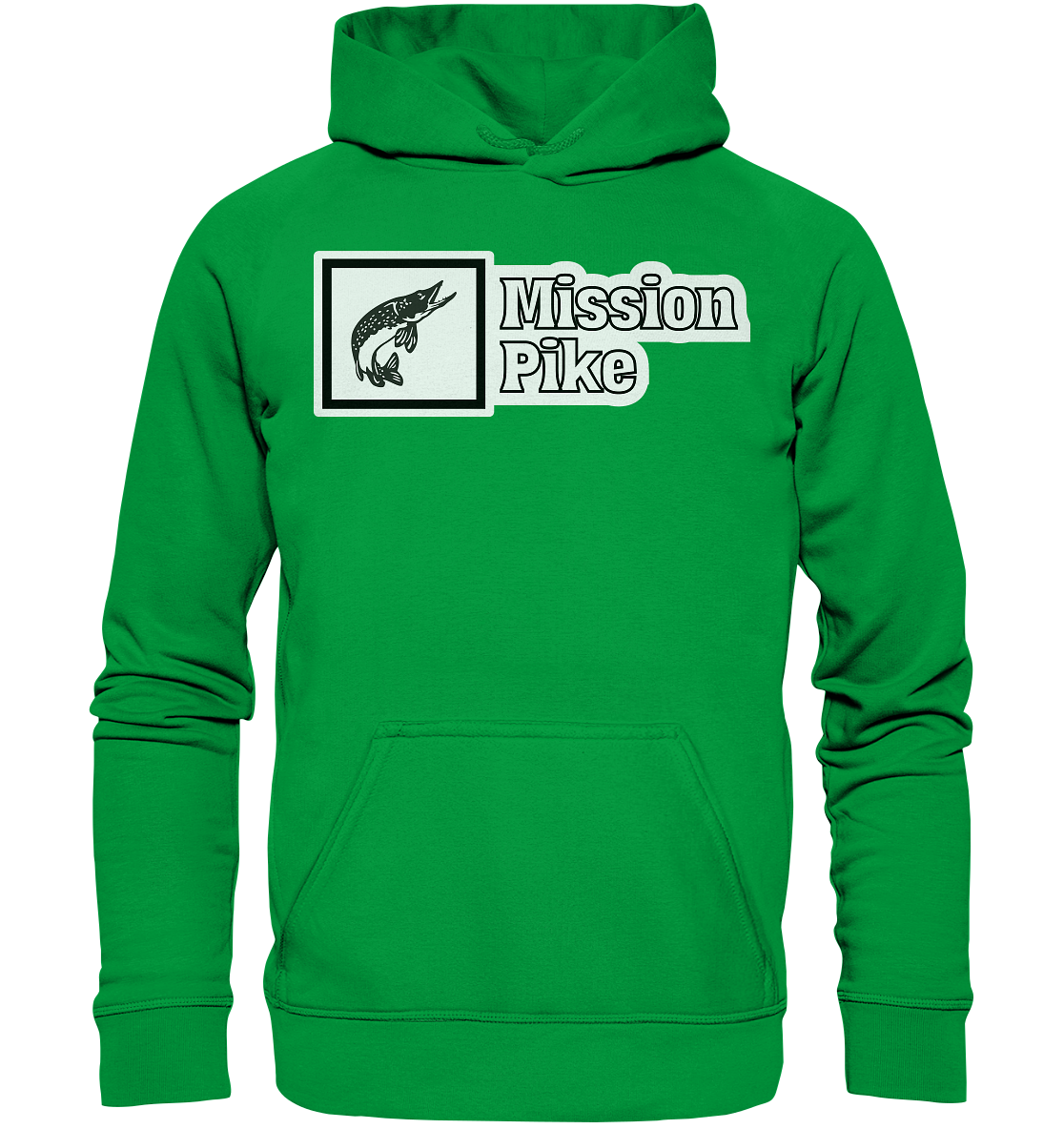 Mission Pike - Hecht Raubfisch - Basic Unisex Hoodie