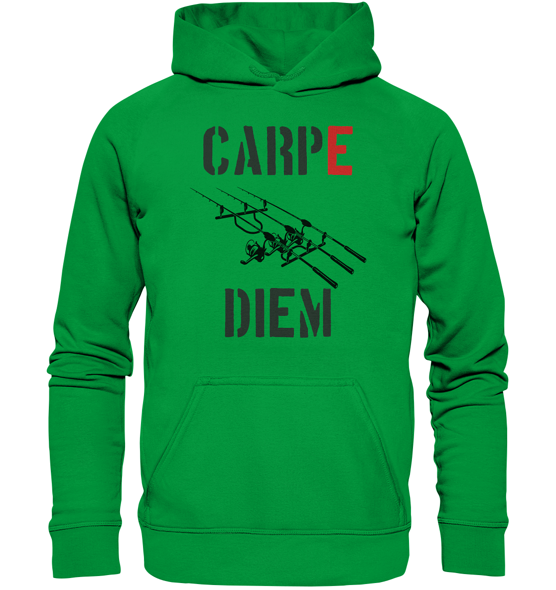 CARPE DIEM - Karpfenangler Karpfen Carp - Basic Unisex Hoodie
