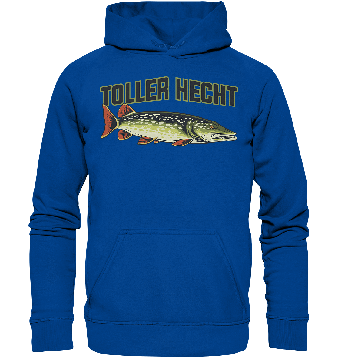 Toller Hecht - lustiges Motiv für den Hechtangler - Basic Unisex Hoodie
