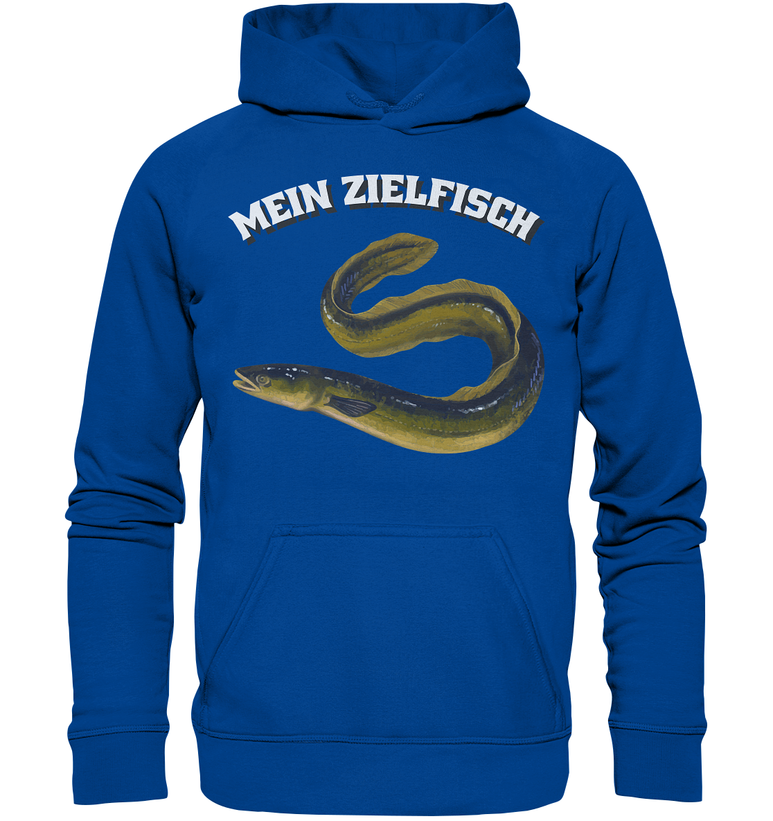 Mein Zielfisch Aal - Basic Unisex Hoodie