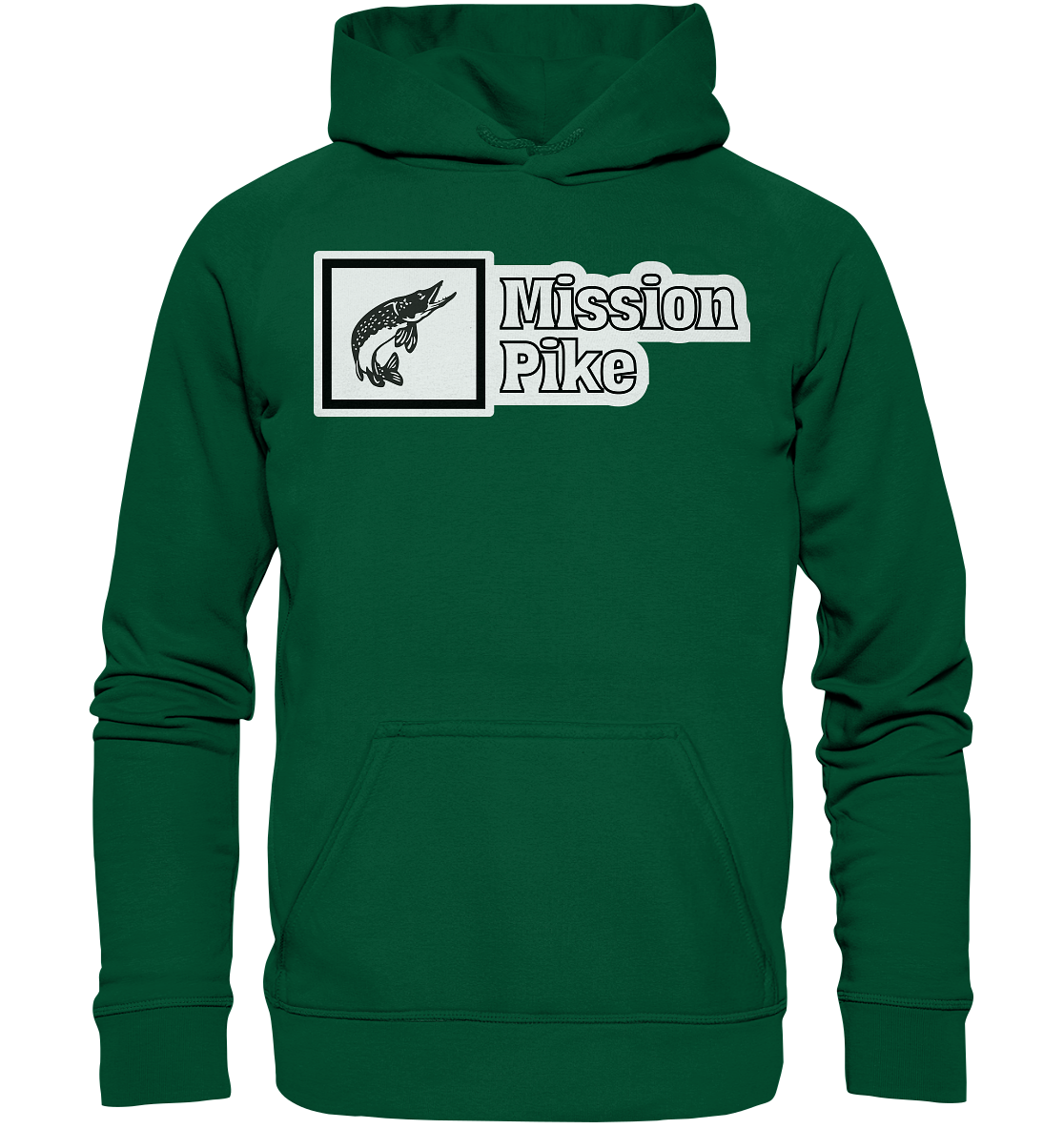 Mission Pike - Hecht Raubfisch - Basic Unisex Hoodie