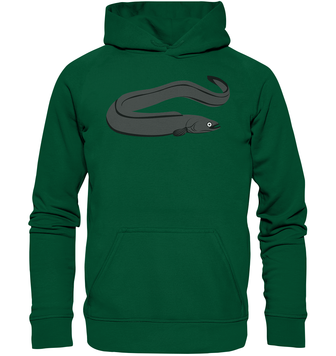 Aal – Lustiges Zielfisch Design für Angler und Fischliebhaber - Basic Unisex Hoodie