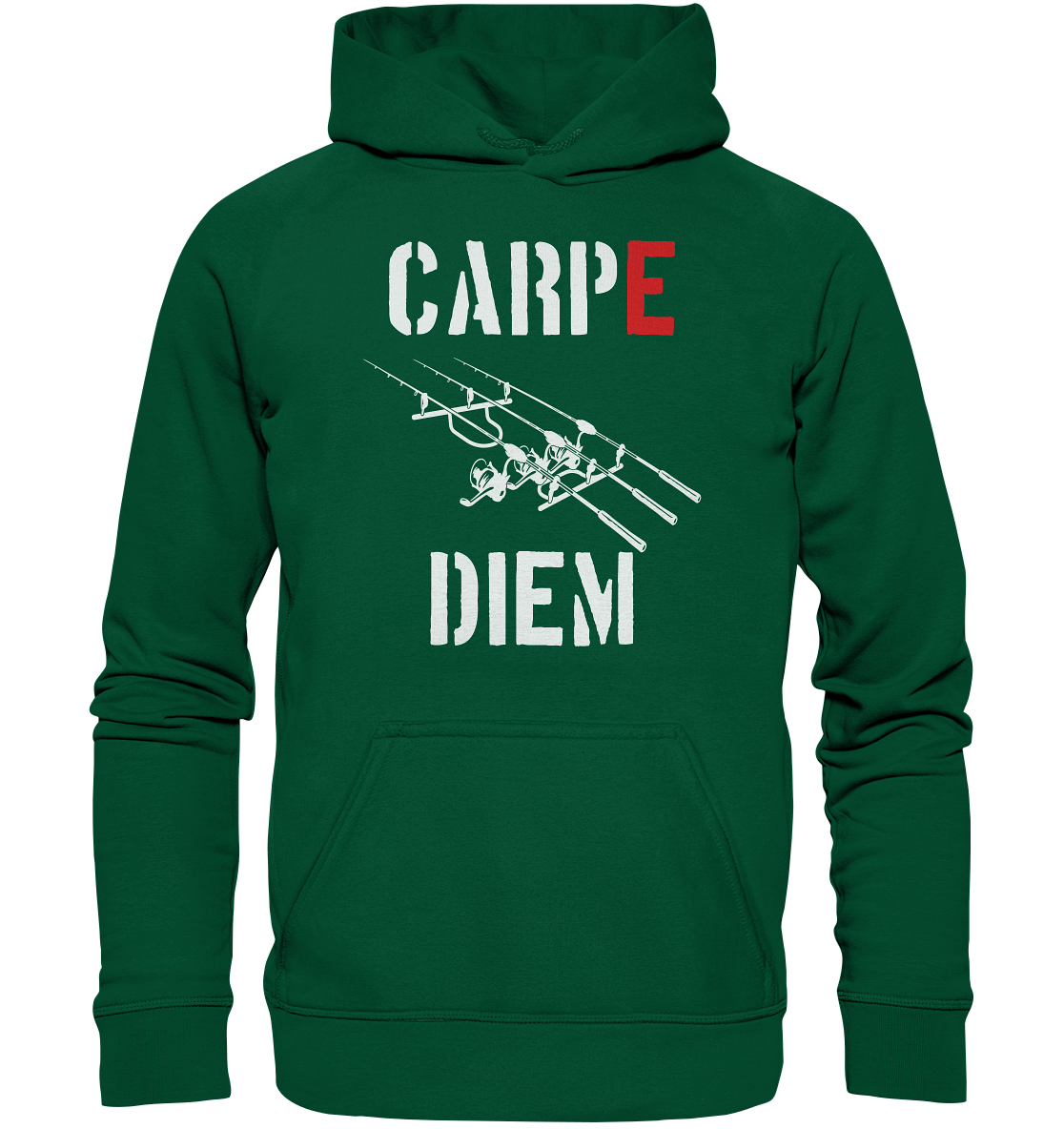CARPE DIEM - Karpfenangler Karpfen Carp - Basic Unisex Hoodie