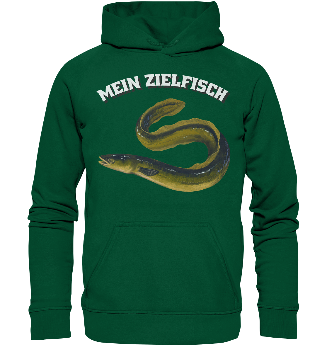 Mein Zielfisch Aal - Basic Unisex Hoodie