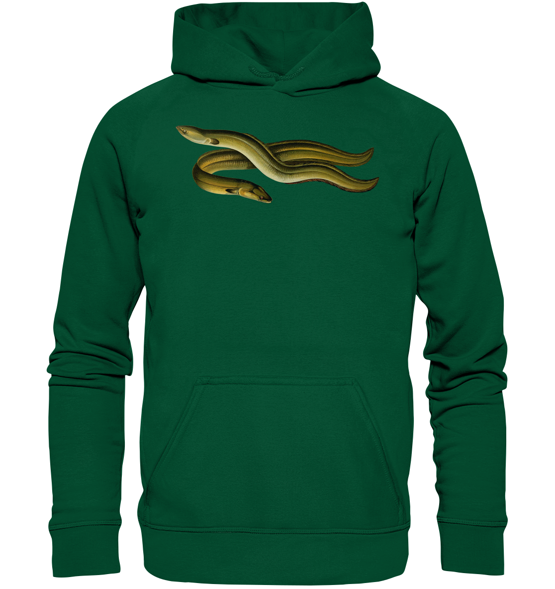 Aal – Lustiges Zielfisch Design für Angler und Fischliebhaber - Basic Unisex Hoodie