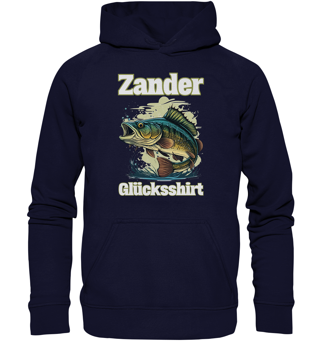 Zander Glücksshirt - Basic Unisex Hoodie