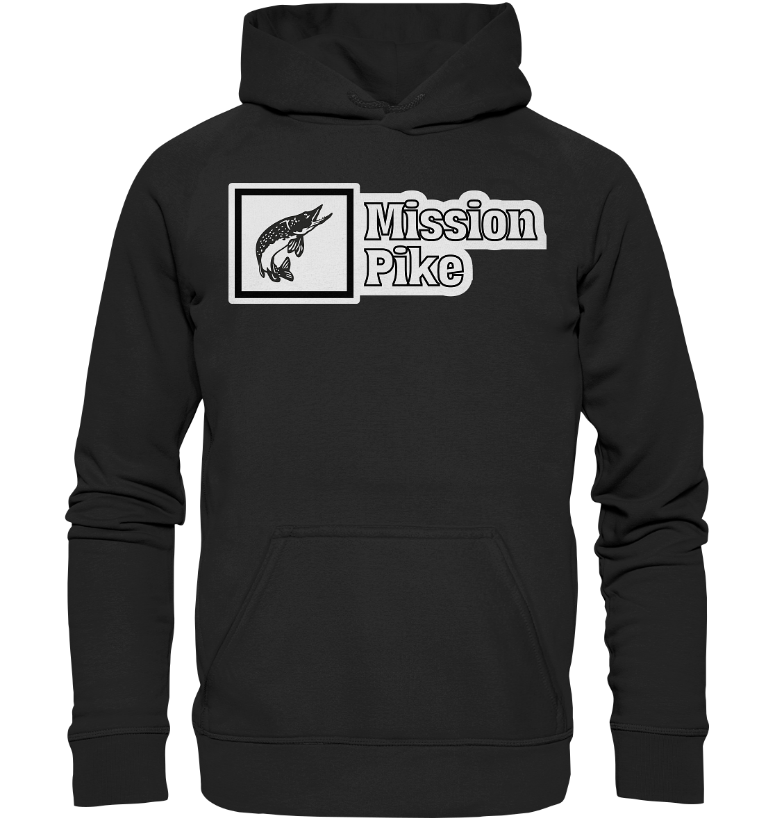 Mission Pike - Hecht Raubfisch - Basic Unisex Hoodie