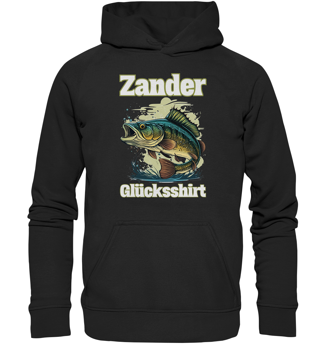 Zander Glücksshirt - Basic Unisex Hoodie