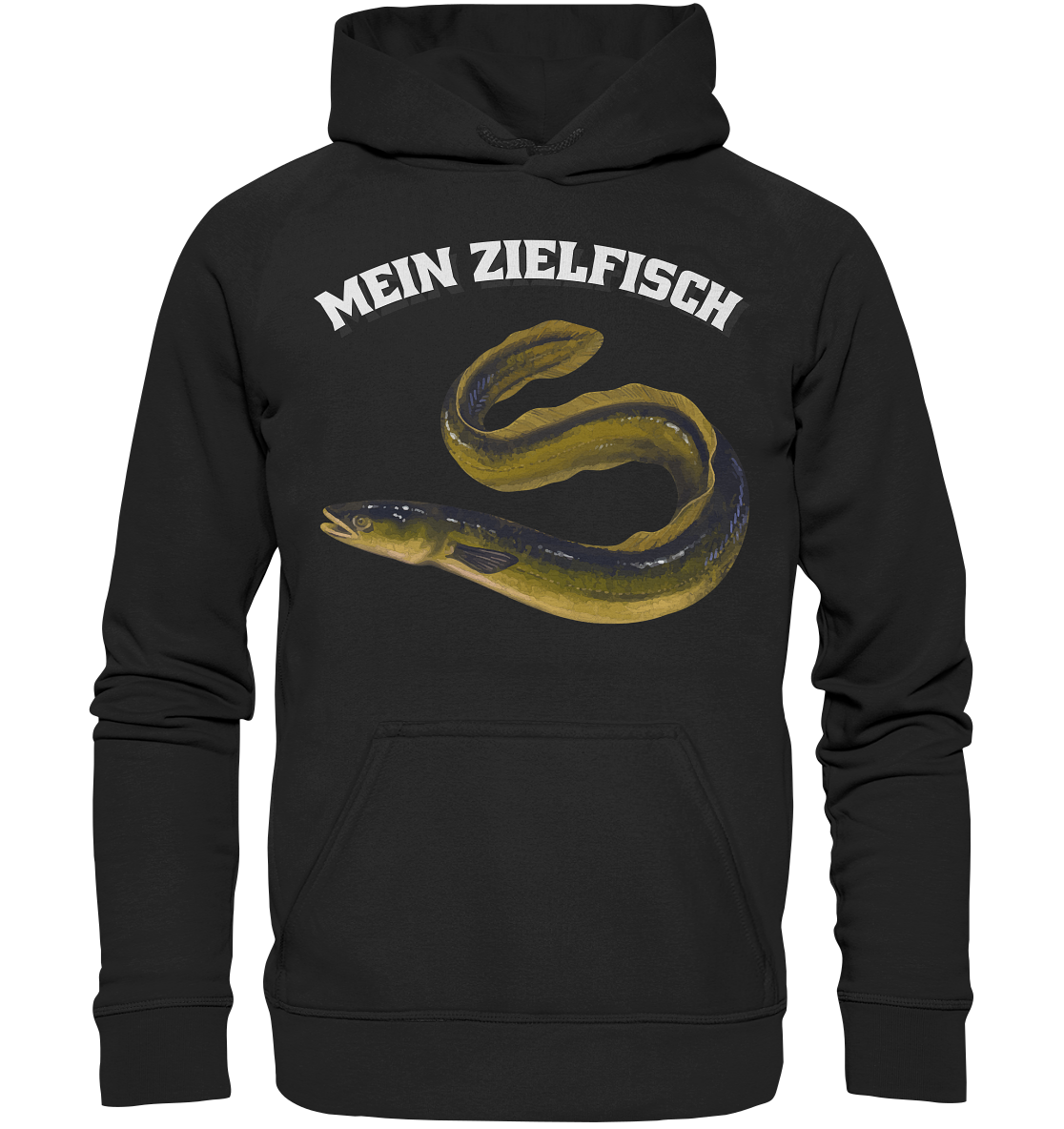 Mein Zielfisch Aal - Basic Unisex Hoodie