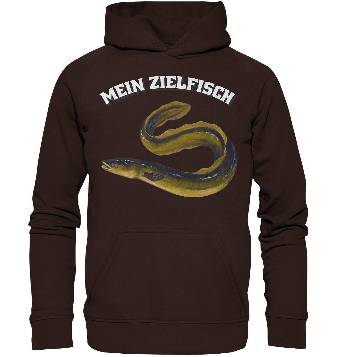 Mein Zielfisch Aal - Basic Unisex Hoodie