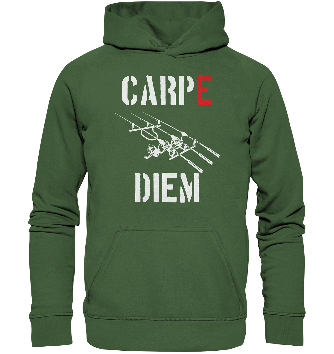CARPE DIEM - Karpfenangler Karpfen Carp - Basic Unisex Hoodie