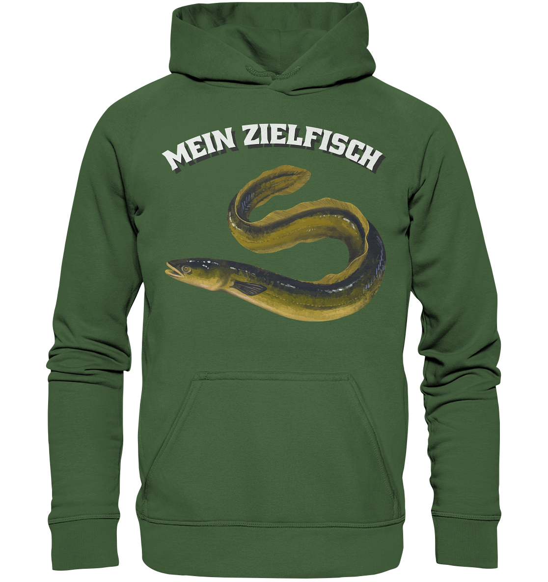 Mein Zielfisch Aal - Basic Unisex Hoodie