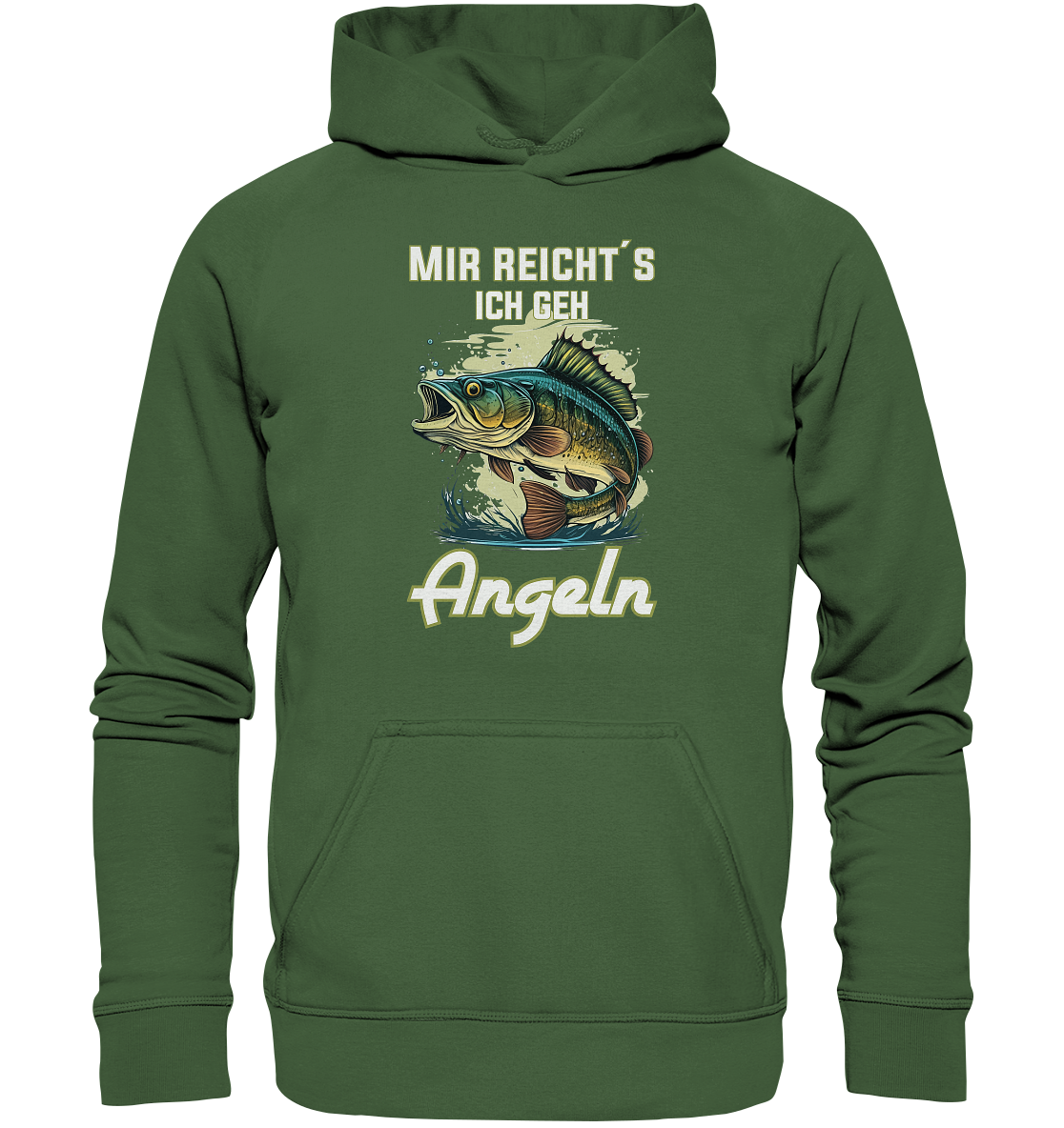 Mir reicht´s ich geh angeln - Basic Unisex Hoodie