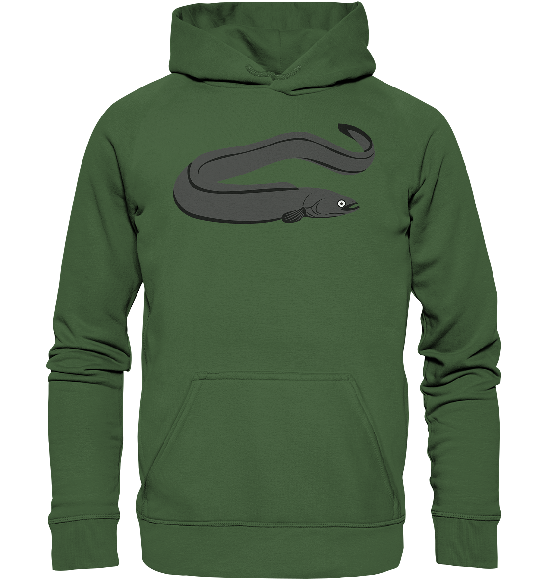 Aal – Lustiges Zielfisch Design für Angler und Fischliebhaber - Basic Unisex Hoodie