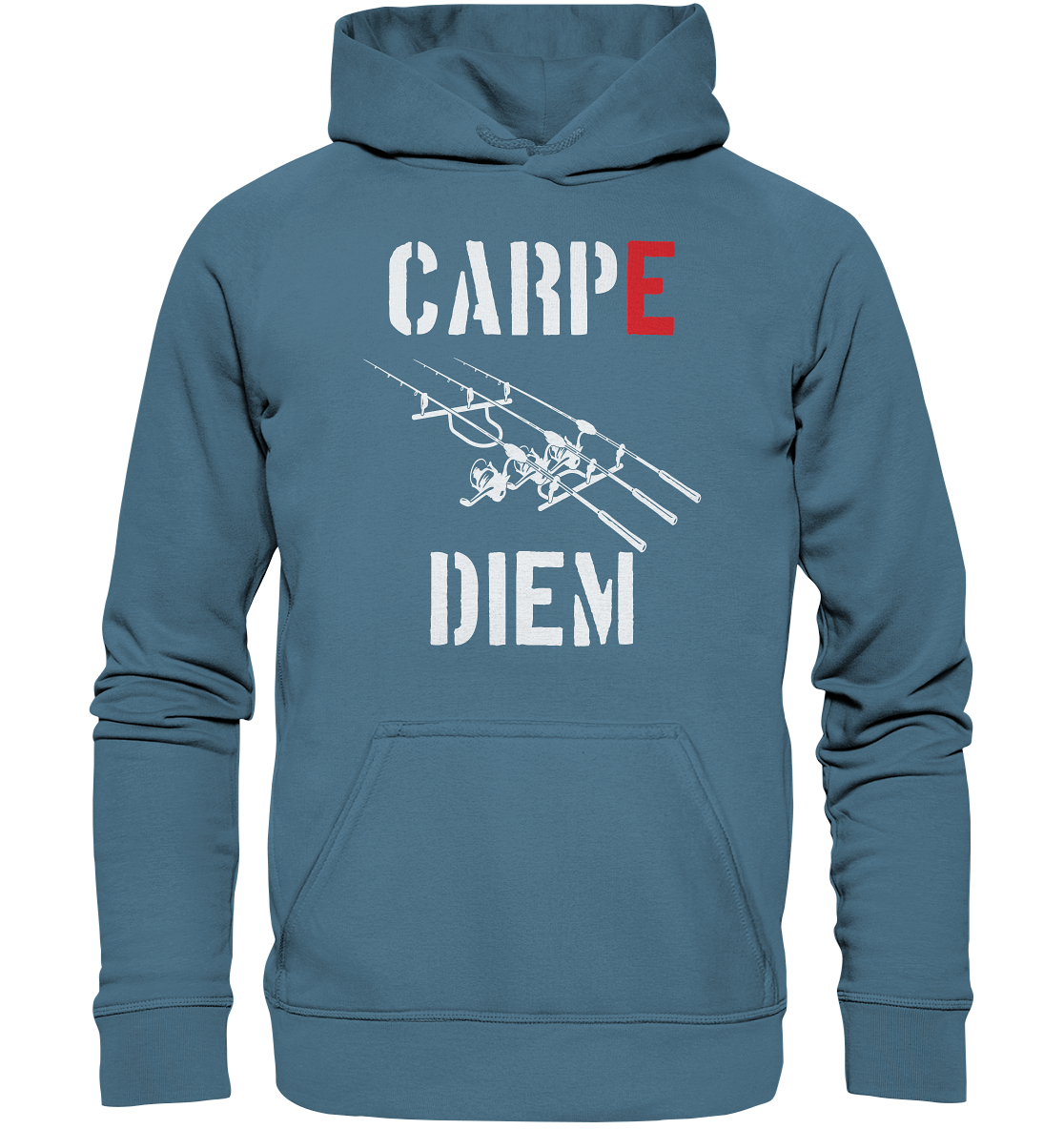 CARPE DIEM - Karpfenangler Karpfen Carp - Basic Unisex Hoodie