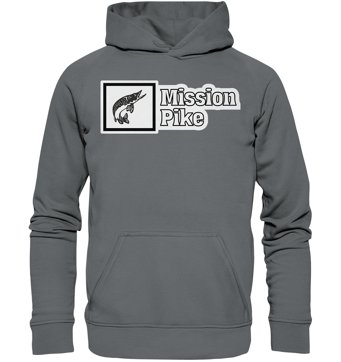 Mission Pike - Hecht Raubfisch - Basic Unisex Hoodie