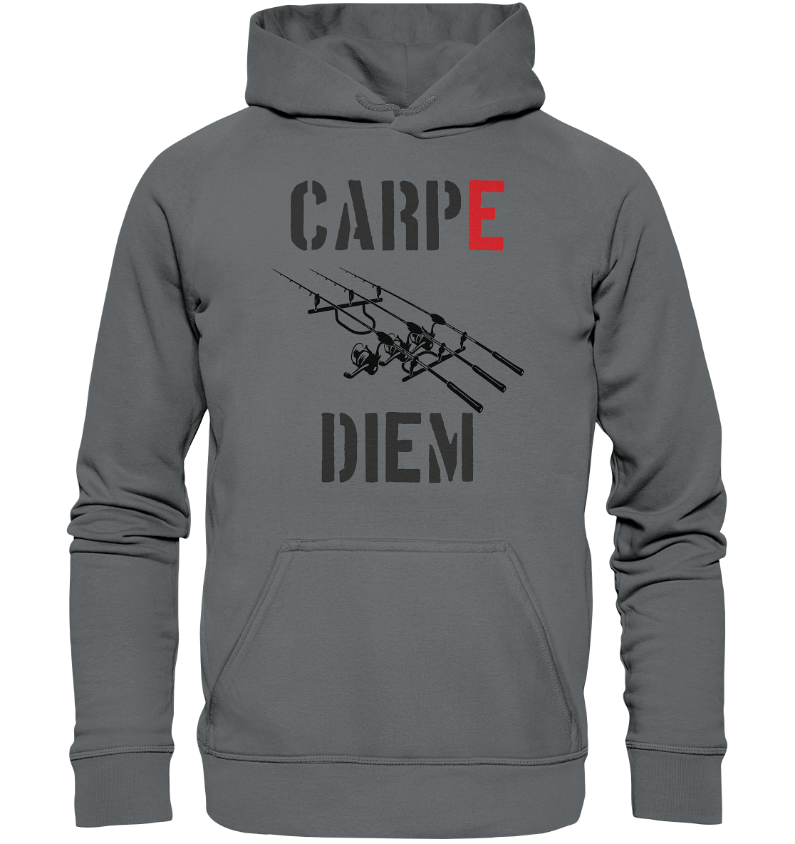 CARPE DIEM - Karpfenangler Karpfen Carp - Basic Unisex Hoodie