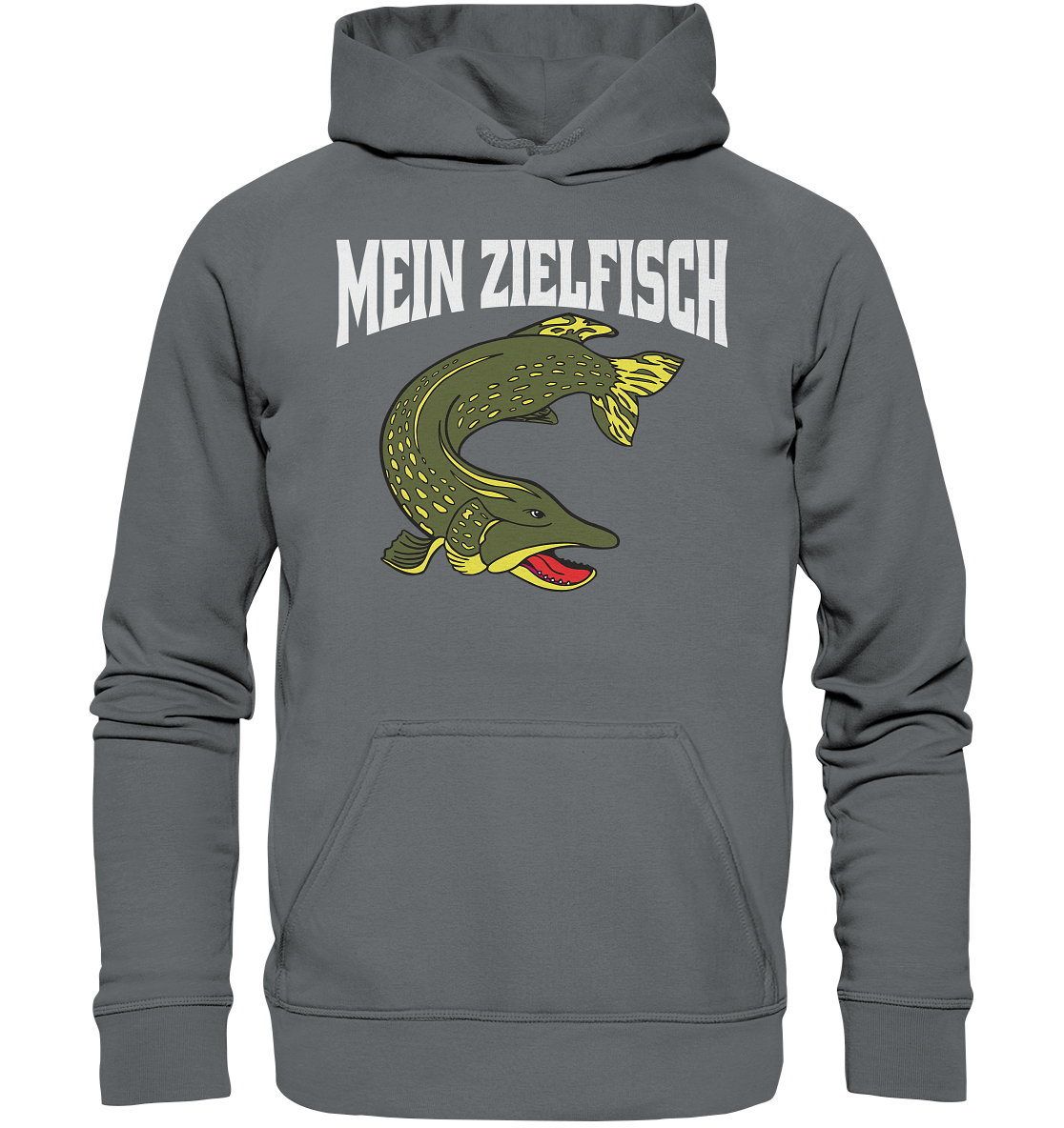Mein Zielfisch Hecht - Basic Unisex Hoodie
