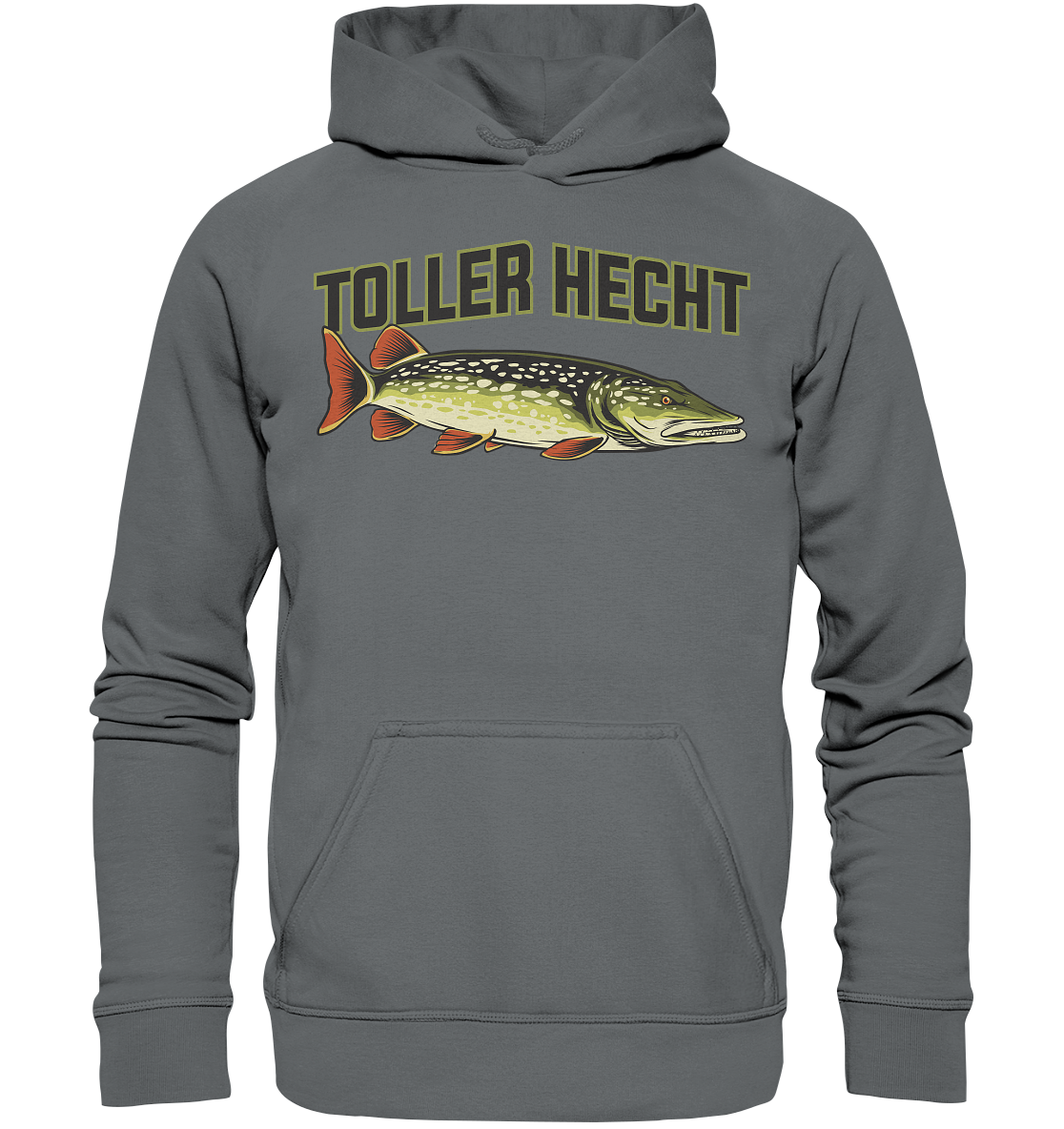 Toller Hecht - lustiges Motiv für den Hechtangler - Basic Unisex Hoodie