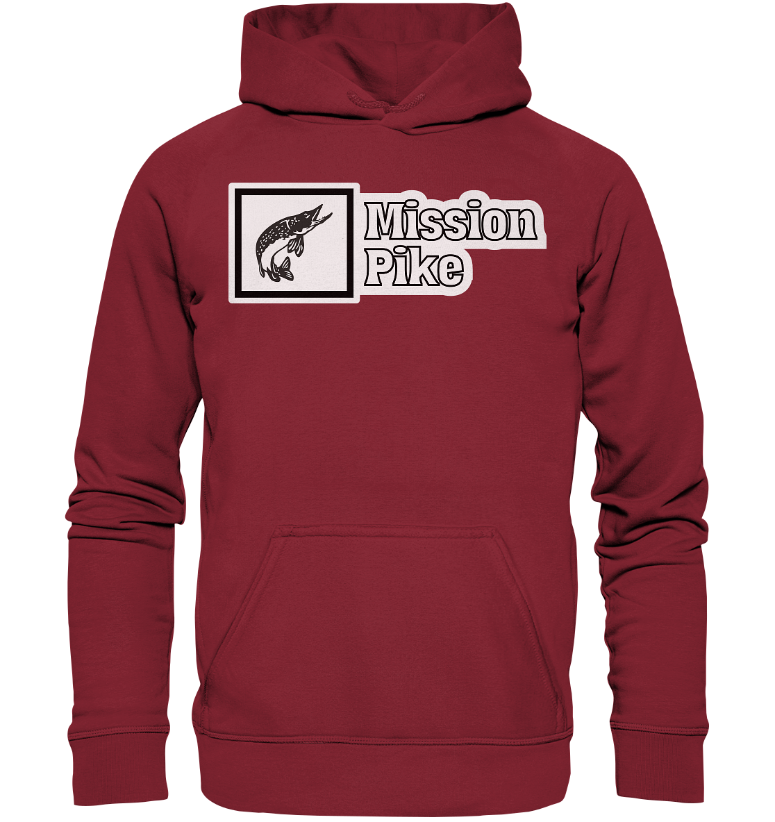 Mission Pike - Hecht Raubfisch - Basic Unisex Hoodie