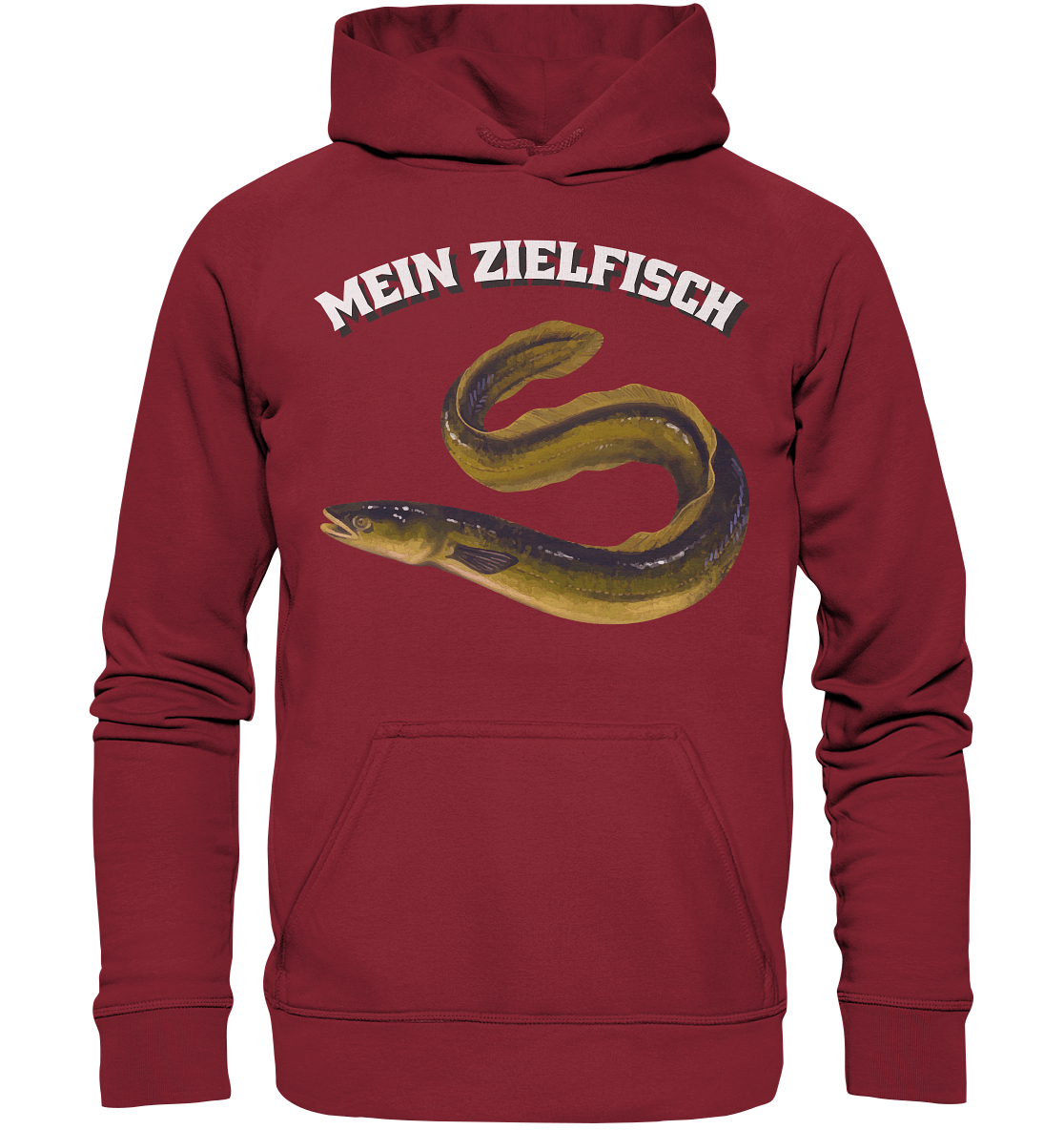 Mein Zielfisch Aal - Basic Unisex Hoodie