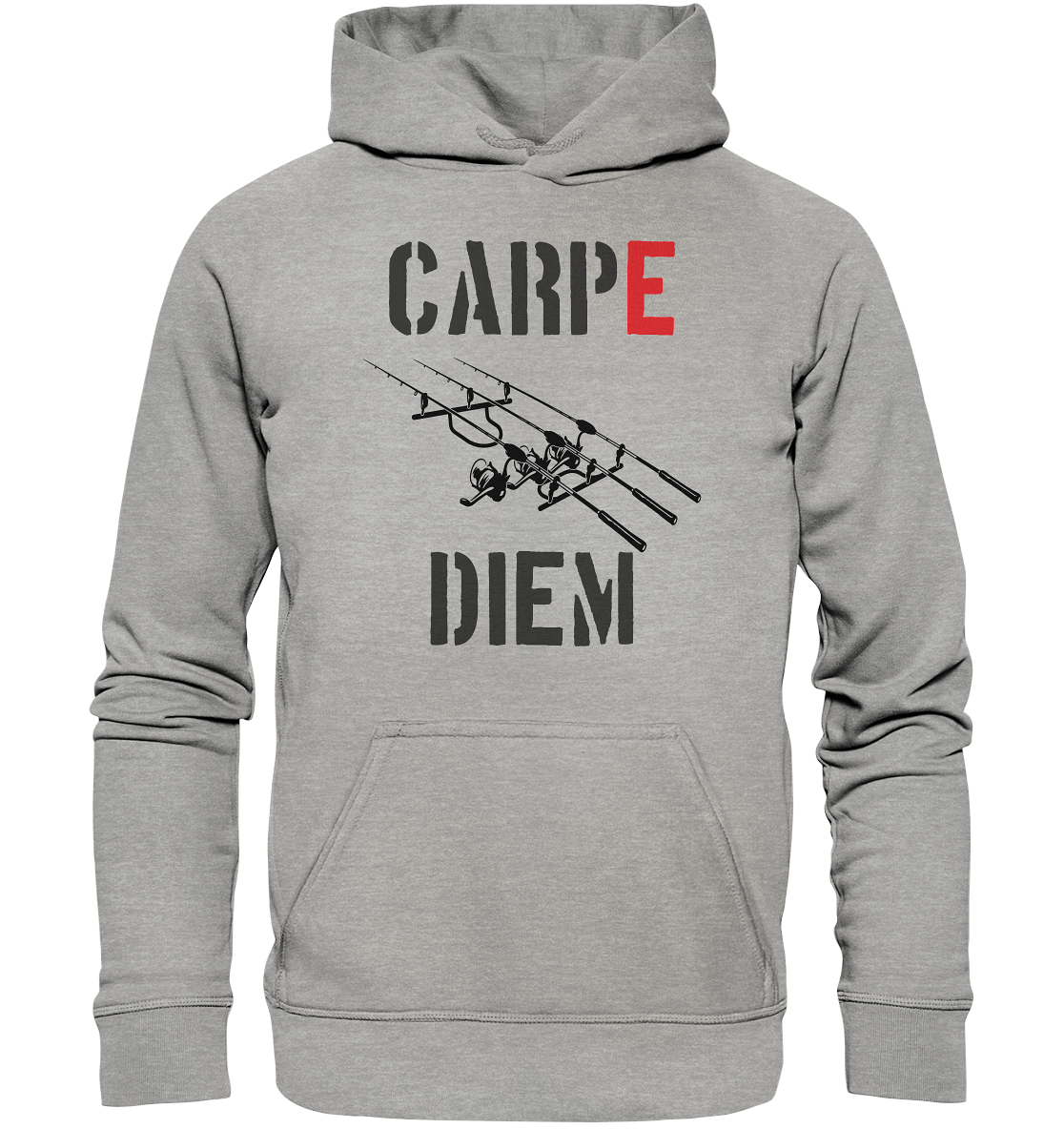 CARPE DIEM - Karpfenangler Karpfen Carp - Basic Unisex Hoodie