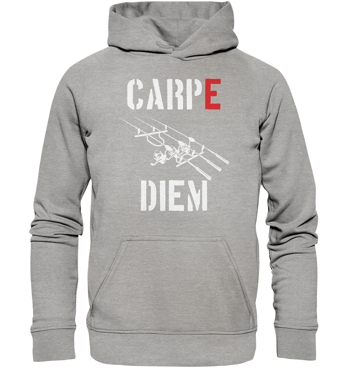 CARPE DIEM - Karpfenangler Karpfen Carp - Basic Unisex Hoodie