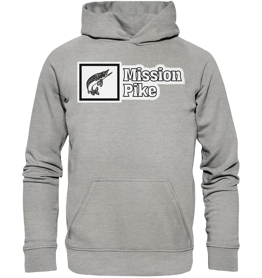 Mission Pike - Hecht Raubfisch - Basic Unisex Hoodie