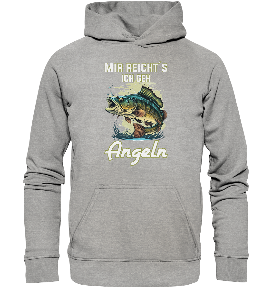Mir reicht´s ich geh angeln - Basic Unisex Hoodie