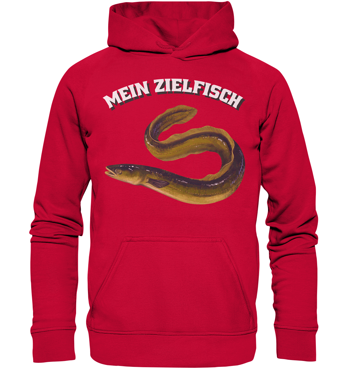 Mein Zielfisch Aal - Basic Unisex Hoodie