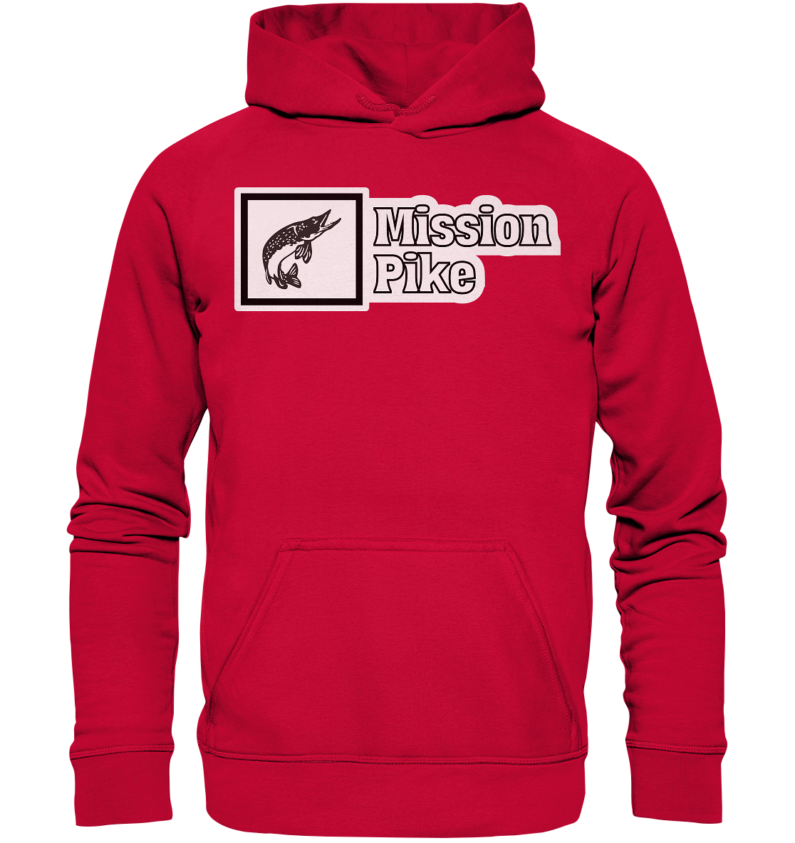 Mission Pike - Hecht Raubfisch - Basic Unisex Hoodie
